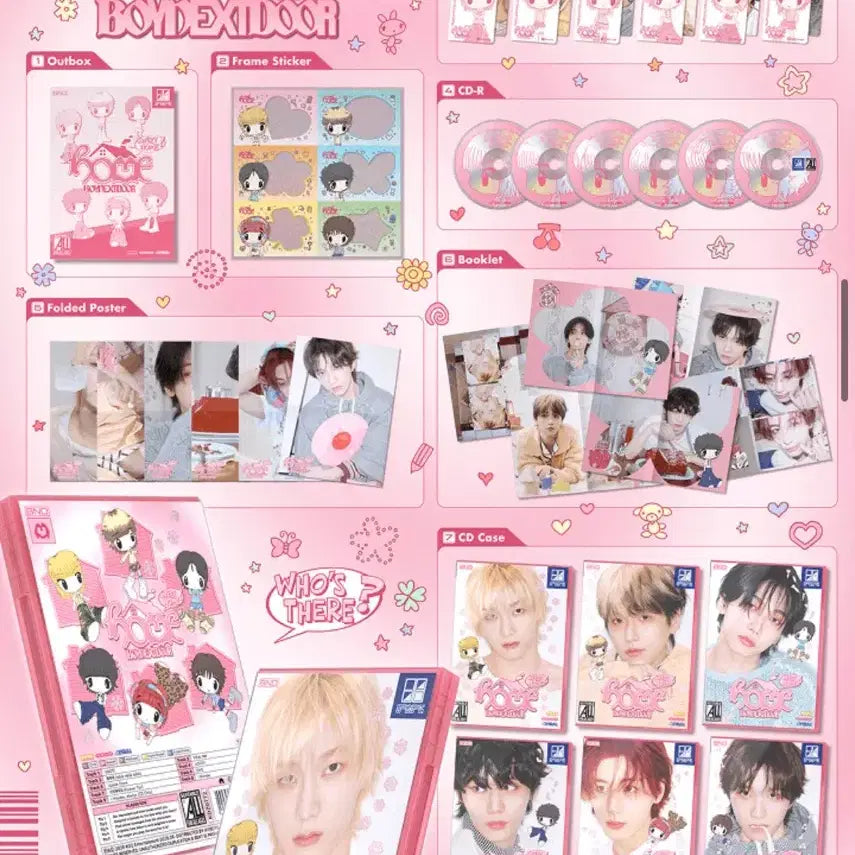 [BUNJANG] BOYNEXTDOOR Sweet Home Regular Album Split Set (Ryu) / (리우) 보이넥스트도어 스윗홈 정규앨범 분철