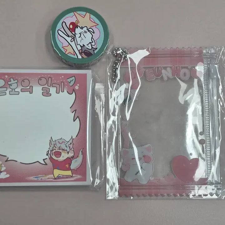 [BUNJANG] ASTRO Moonbin Lucky Draw Bundle Set (Sealed) / 미개봉 은호 생카 럭드(마테+떡메+포카파우치)