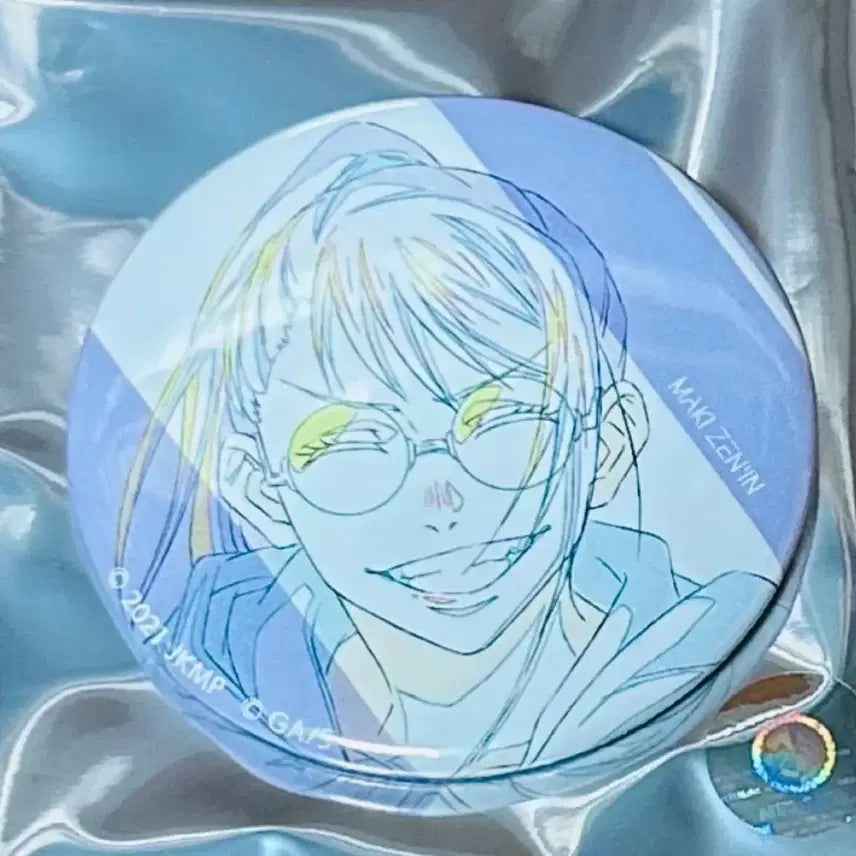 [BUNJANG] Jujutsu Kaisen Maki Zenin Original Art Can Badge / [새상품] 주술회전 젠인 마키 원화 캔뱃지 판매합니다