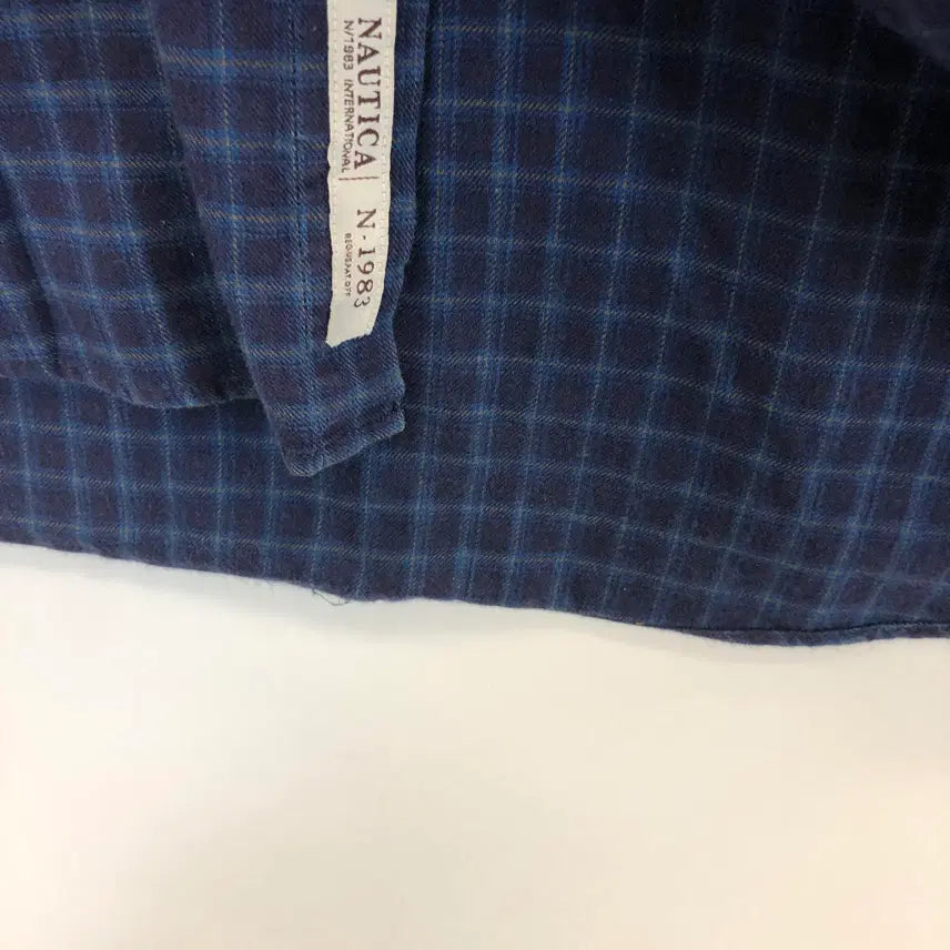 [BUNJANG] Nautica Cotton Overshirt Navy M / NAUTICA 노티카 오버셔츠 M