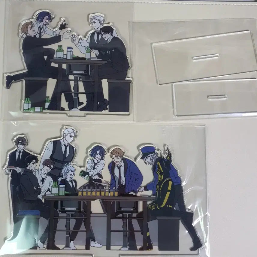[BUNJANG] Baek Sun-woo "Ghost Story Duty" Feast Acrylic Stand Bundle Set / ㅂㅅㅇ님 괴담출근 회식 아크릴 스탠드 일괄