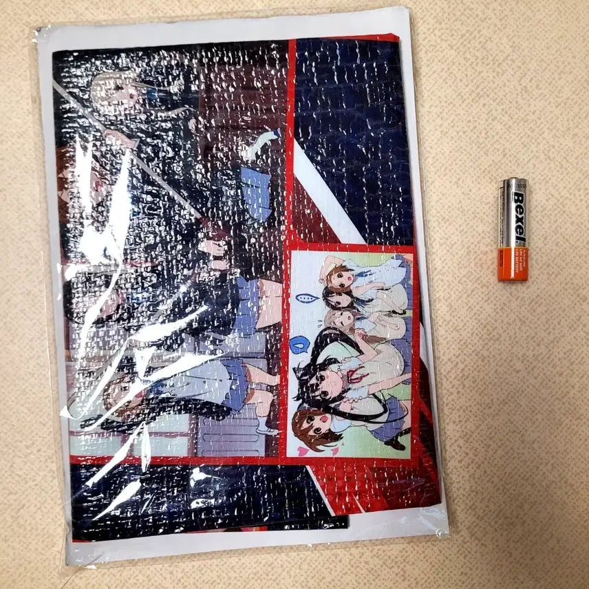 [BUNJANG] K-On! Classic Limited Edition Unsealed Picnic Mat Illustration Goods / 미개봉 고전 한정판) 케이온 돗자리 일러스트 굿즈