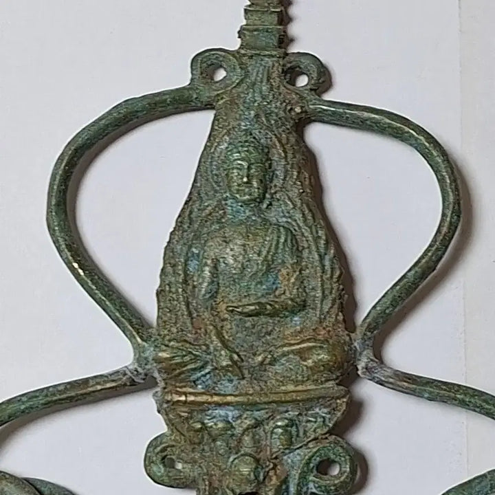 [BUNJANG] Antique Bronze Monk&