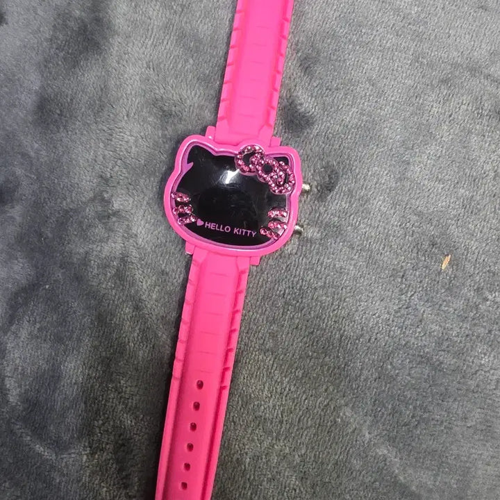 [BUNJANG] Hello Kitty Pink Digital Watch / 헬로키티 핑크 디지털 시계
