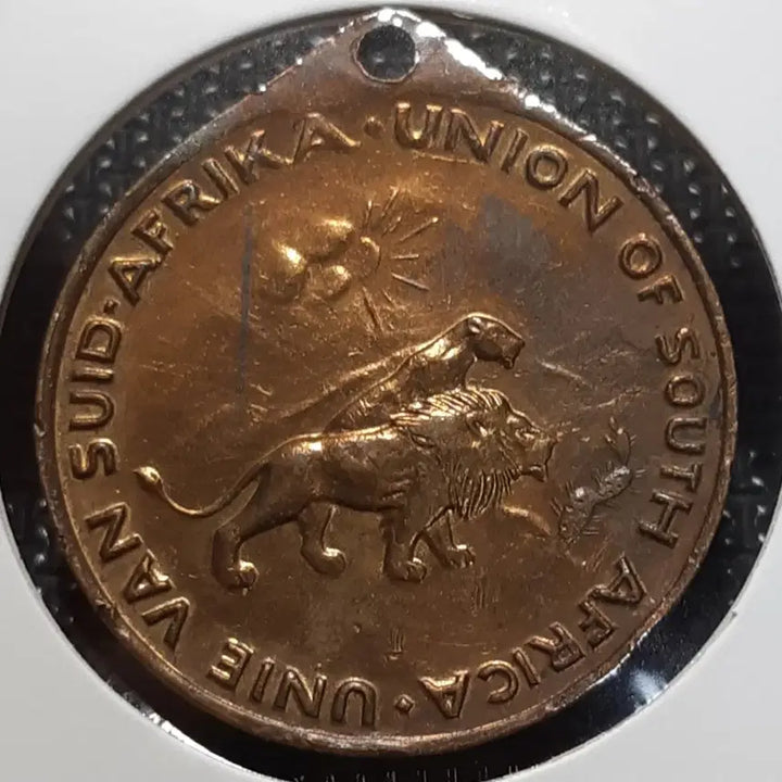 [BUNJANG] 1937 South Africa King George VI Coronation Medal - Unused / 희귀 남아프리카 1937년 조지6세 대관식 메달.미사용.외국주화