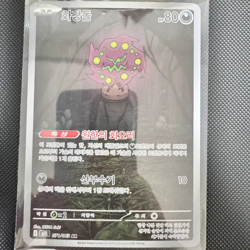 [BUNJANG] Pokemon Rockruff AR Card / 포켓몬스터 화강돌 ar
