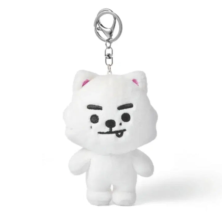 [BUNJANG] Enchin Snowy Plush Keyring / 엔친 스노위 인형 키링 Plush Keyring