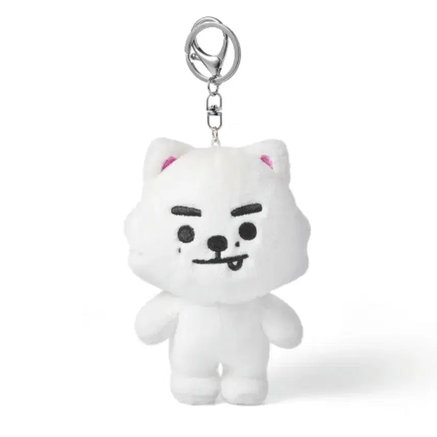[BUNJANG] Enchin Snowy Plush Keyring / 엔친 스노위 인형 키링 Plush Keyring