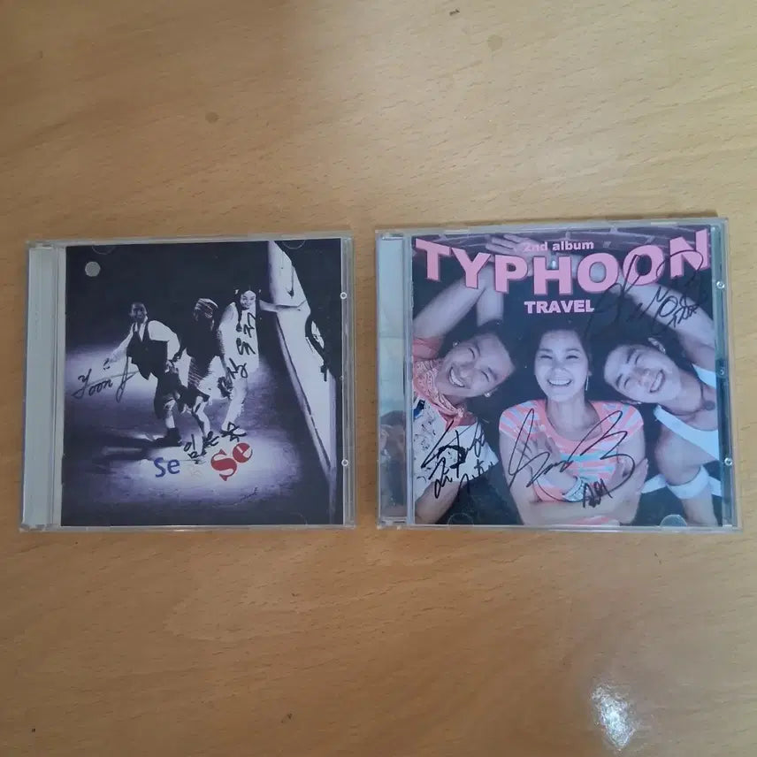 [BUNJANG] SeSe Typhoon Signed Autographed CD / 희귀 소장가치 SeSe / Typhoon 싸인  CD