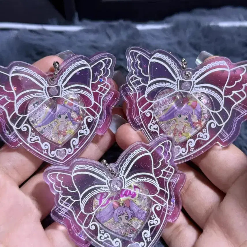 [BUNJANG] Prism Stone Compatible Storage Case Keychain Disc PriPara / 프리즘스톤 호환 보관함 키링 디스크 프리티리듬 고전 미소녀 완구 프리파라