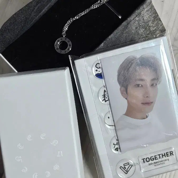 [BUNJANG] Seventeen 6th Anniversary Necklace Wonwoo / 세븐틴 6주년 목걸이 원우 양도