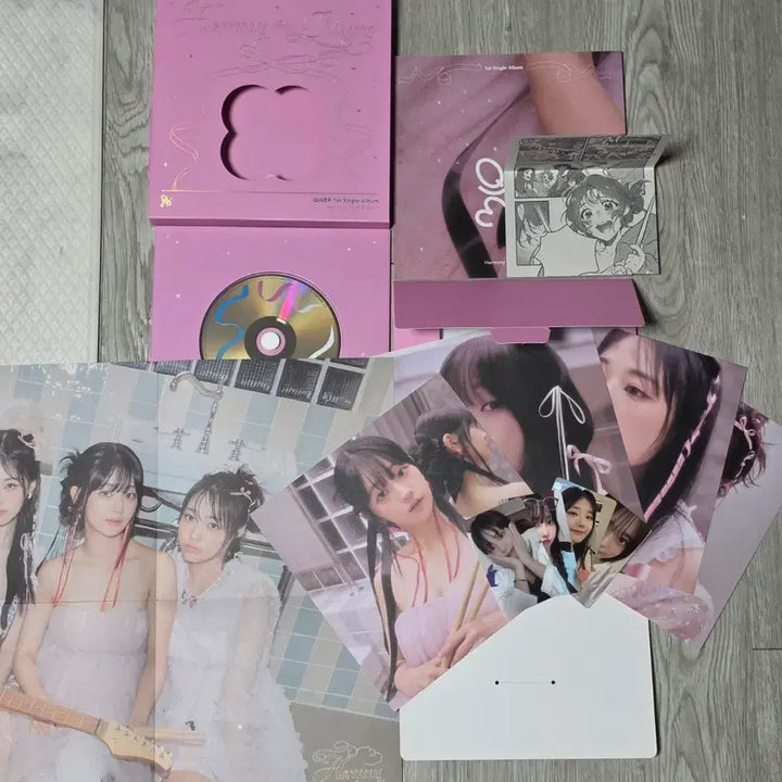 [BUNJANG] QWER Single Album Vol. 1 Harmony from Discord Unsealed / QWER 싱글 1집 앨범 Harmony from Discord 단순 개봉