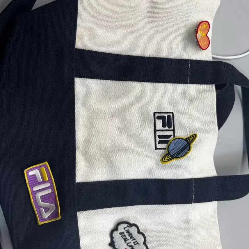 [BUNJANG] BTS FILA Collaboration Tote Bag / 방탄소년단 BTS 휠라 토트백