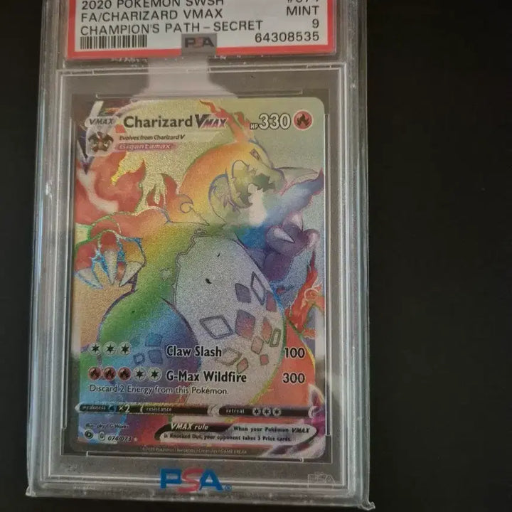 [BUNJANG] Pokemon Card Rainbow Charizard VMAX Champion&