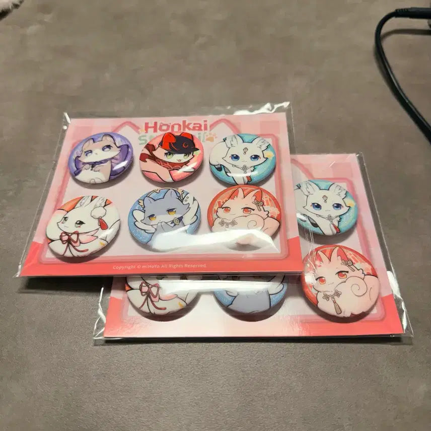 [BUNJANG] Honkai: Star Rail 3.8 Sealed Cat Badge / [미개봉] 붕괴 스타레일 3.8 특전 고양이 뱃지
