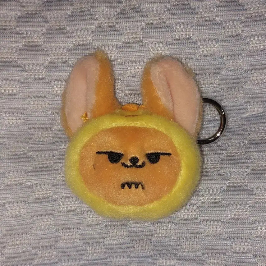 [BUNJANG] TXT Yeonjun Hornbat Doll Face Keyring / 연준 인형 황춘 페이스키링