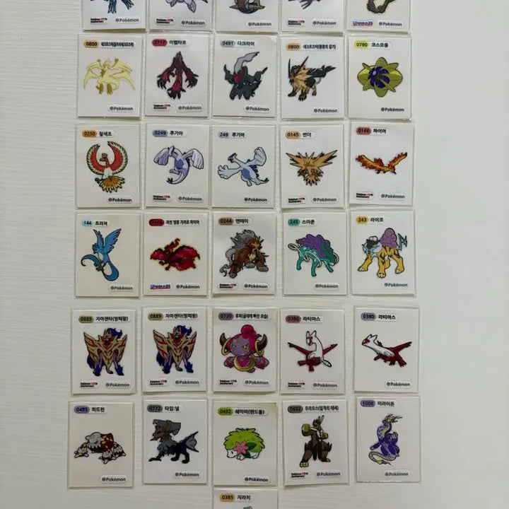 [BUNJANG] Pokemon Sticker Collection / 포켓몬 띠부실