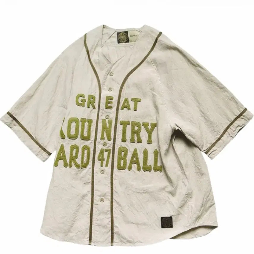 [BUNJANG] Capital Baseball Shirt / 캐피탈 베이스볼 셔츠 4