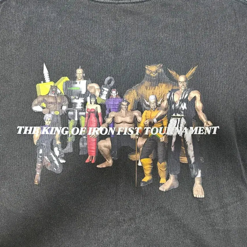 [BUNJANG] Uniqlo x Tekken Collaboration Vintage T-Shirt XL / 유니클로X철권 콜라보 빈티지 티셔츠