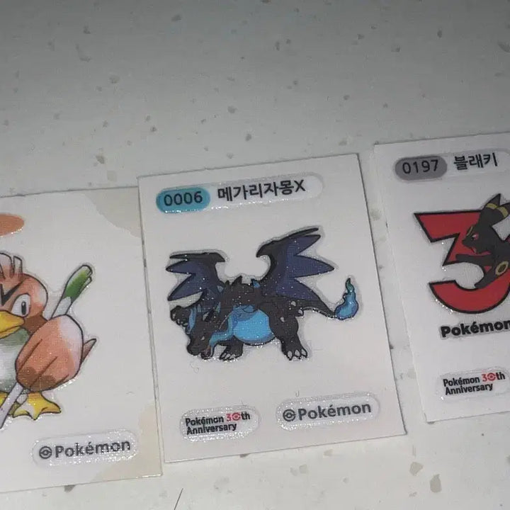 [BUNJANG] Pokemon Stickers / 포켓몬 띠부씰 판매