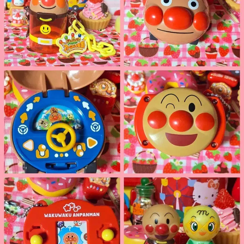 [BUNJANG] Anpanman Vintage Toy Figure Bundle Set / 처분가 호빵맨 빈티지 장난감 피규어 모음 일괄 세트