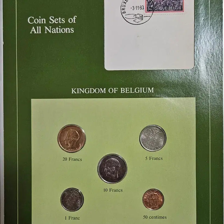 [BUNJANG] Franklin Mint World Coin Set - Bahamas, Italy, Belgium / 프랭클린민트 바하마 이탈리아 벨기에