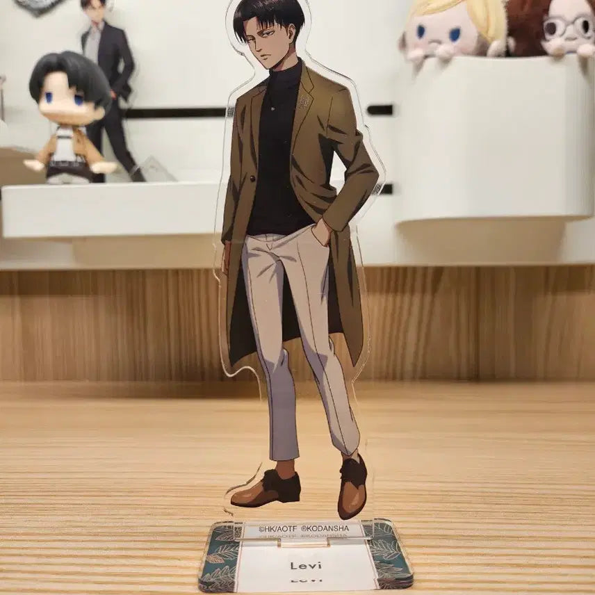 [BUNJANG] Levi Ackerman Acrylic Stand Bundle Set / 오늘만할인)리바이 아크릴 스탠드 일괄 판매합니다  진격거리바이