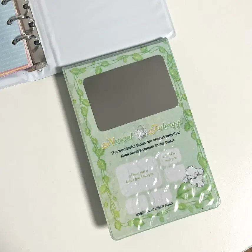 [SOLD OUT] 고전문구 푸롱이 6공 다이어리