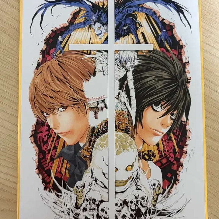 [BUNJANG] Death Note Original Exhibition Shikishi / 데스노트 원화전 색지