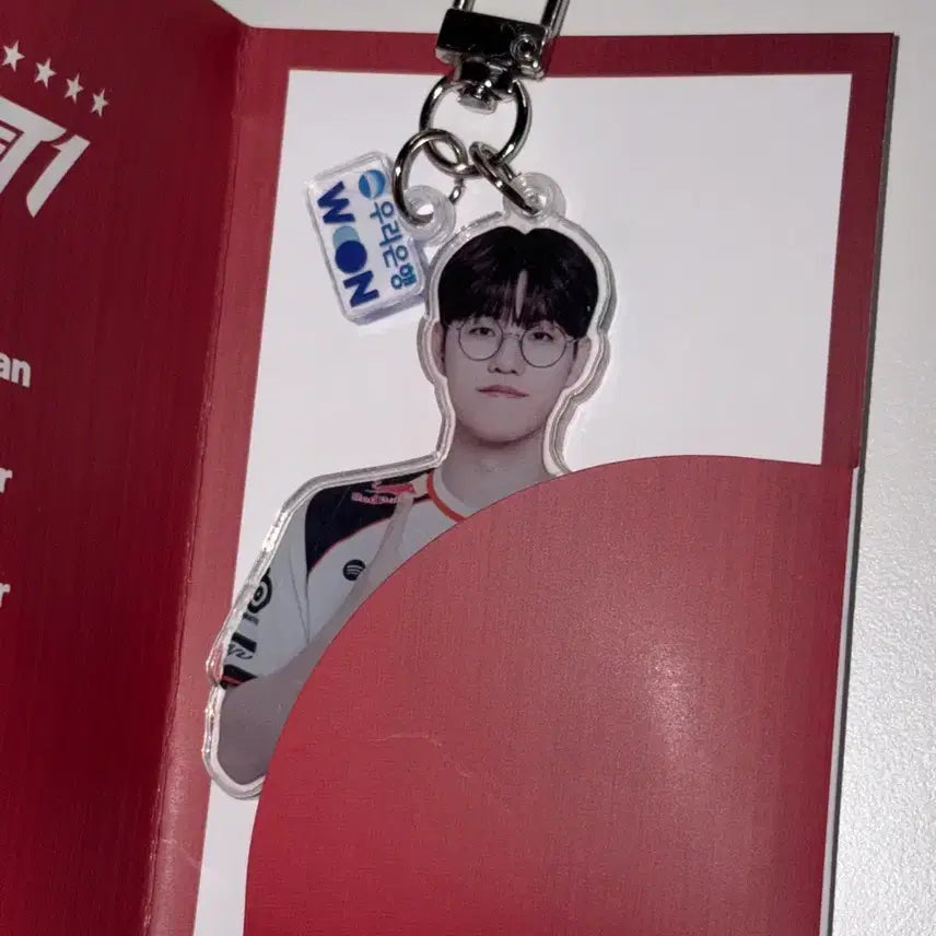 [BUNJANG] T1 Woori Bank Collaboration Keychain / 우리은행 티원 T1 키링 오너 양도