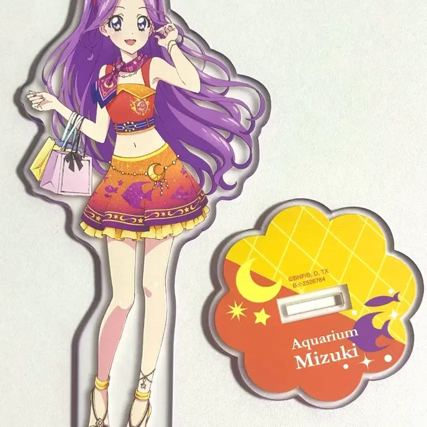 [BUNJANG] Aikatsu! Mizuki Kanzaki Luna Rubber Strap Acrylic Stand / 아이카츠 아이엠스타 칸자키 미즈키 루나 러버스타 아크릴스탠드 판매