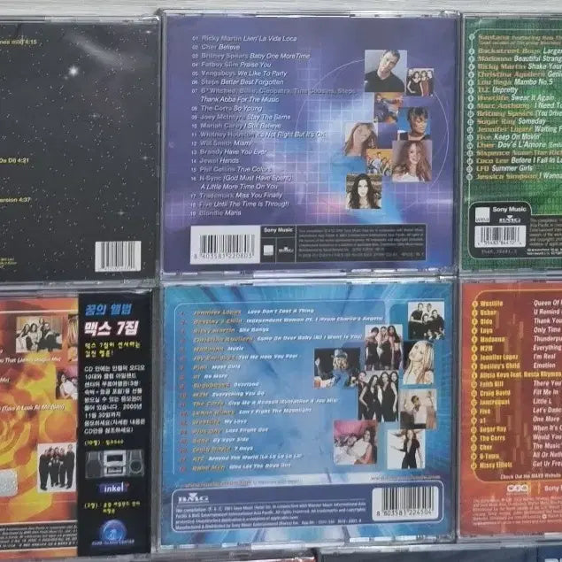 [BUNJANG] Max Compilation Albums 4-11 (8 Sealed CDs) / 팝 컴필레이션/ 맥스 Max 4-11집 총 8장 (미개봉 CD)