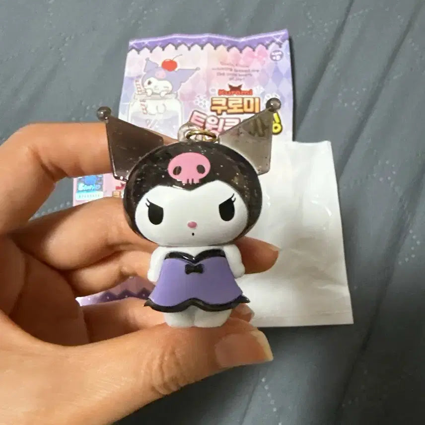[BUNJANG] Sanrio Kuromi Twinkle Keychain / 산리오 쿠로미 트윙클 키링 큐티쿠로미