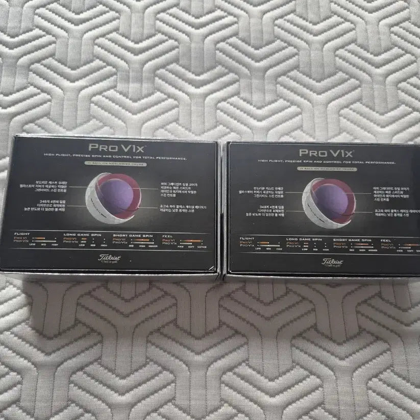 [BUNJANG] Titleist Pro V1x Golf Balls (6 Balls per Box, 2 Boxes) / 타이틀리스트(Titleist) 사의 Pro V1x 골프공 6구 2박스