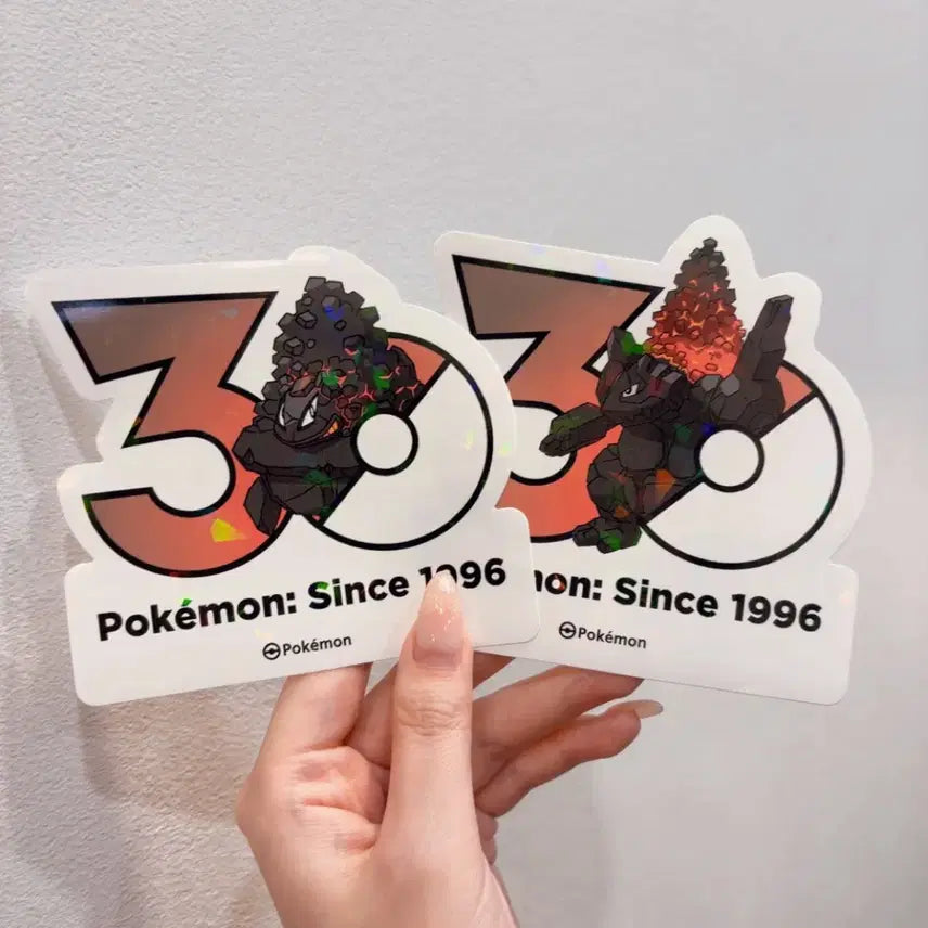 [BUNJANG] Tanchagon Coal Mountain Pokemon 30th Anniversary Stickers / 탄차곤 석탄산 포켓몬 30주년 스티커