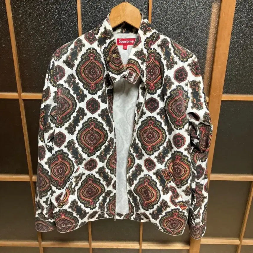 [BUNJANG] Supreme Paisley Harrington Jacket / 슈프림 페이즐리 헤링턴 자켓 S