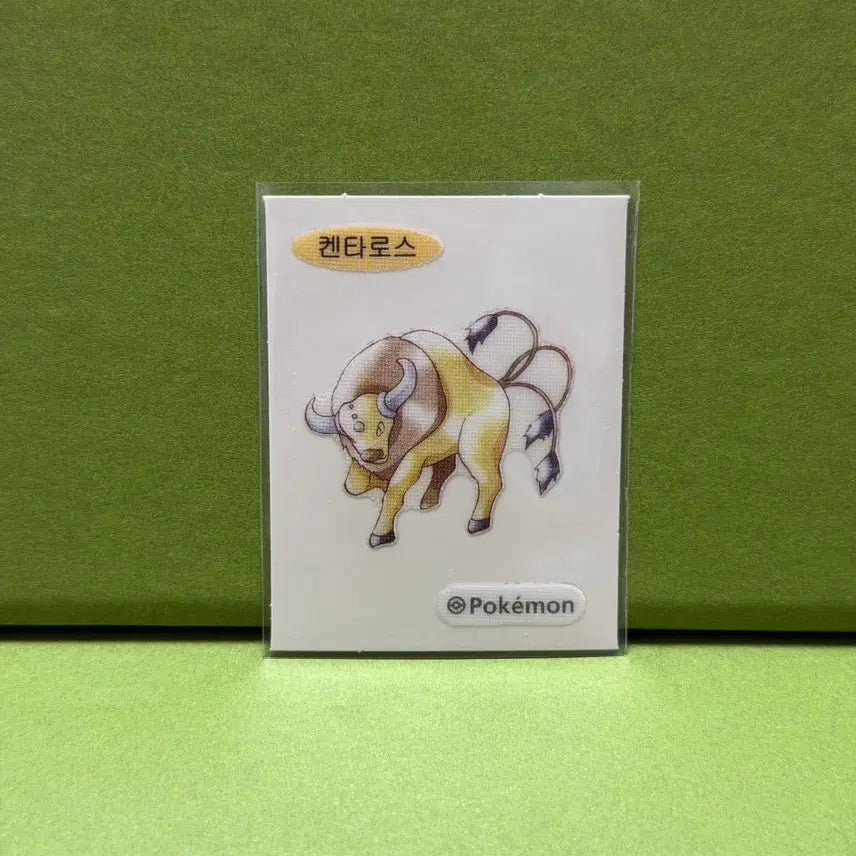 [BUNJANG] Pokemon 30th Anniversary Kentauros Sticker / 포켓몬 띠부씰 30주년 켄타로스