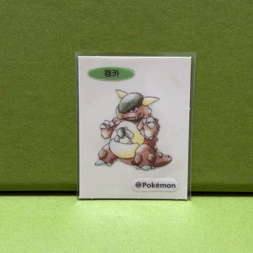[BUNJANG] Pokemon 30th Anniversary Kangaskhan Sticker / 포켓몬 띠부씰 30주년 캥카