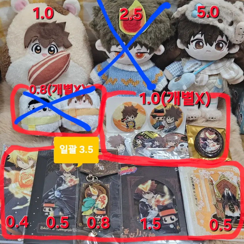 [BUNJANG] Katekyo Hitman Reborn! Tsuna Set / 가정교사히트맨리본 츠나 세트