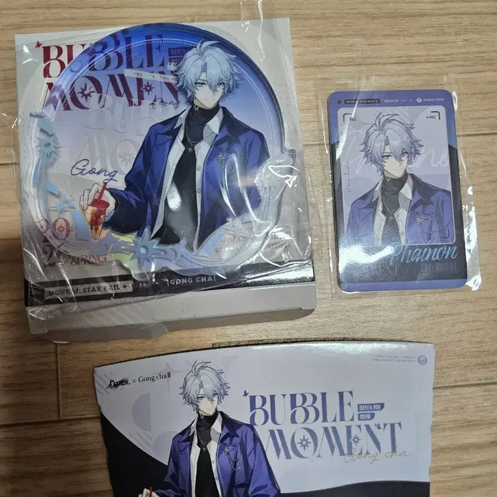 [BUNJANG] Honkai: Star Rail Painon Acrylic Coaster + Redemption Card / 붕괴 스타레일 공차 콜라보 파이논 아크릴 코스터 + ld리딤카드