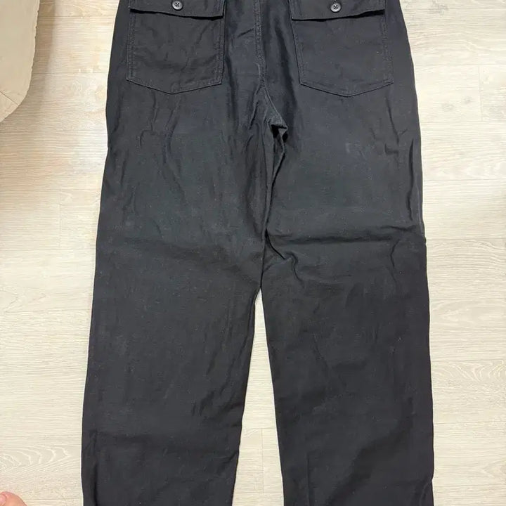 [BUNJANG] Musinsa Standard Fatigue Pants Black / 무신사 스탠다드 퍼티그 팬츠 32 블랙