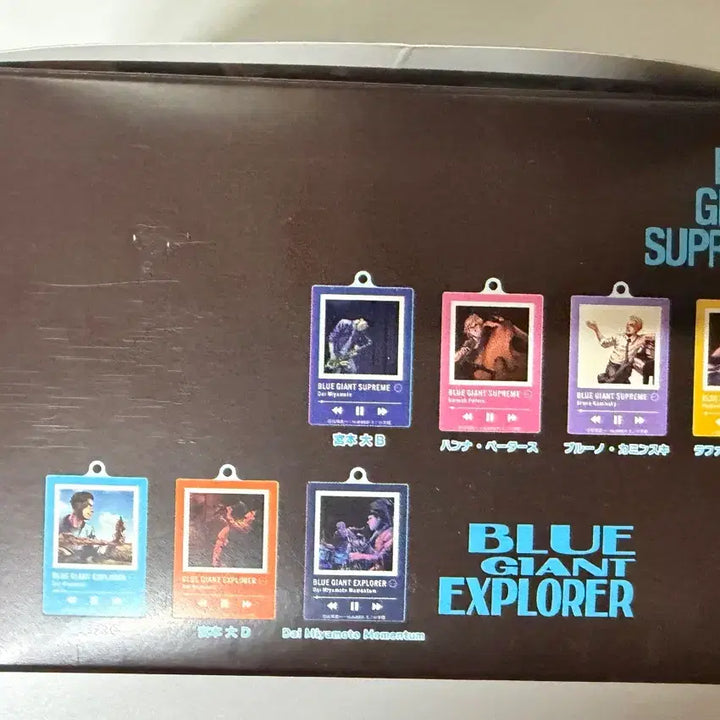 [BUNJANG] Blue Giant Acrylic Keyring Set / 블루 자이언트 아크릴 키링