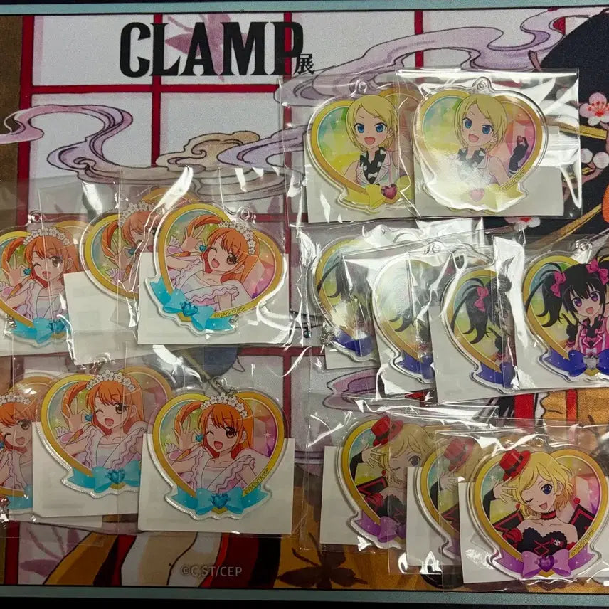 [BUNJANG] Pretty Rhythm Prism Stone Marukuji Can Badge &amp; Keychain / 프리티리듬 프리즘스톤 마루쿠지 캔뱃지 키링 양도