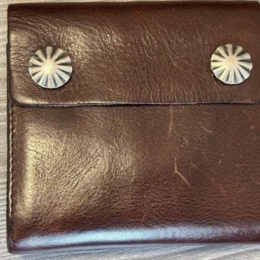 [BUNJANG] RRL Concho Chain Leather Wallet / 더블알엘 콘초 체인레더월렛