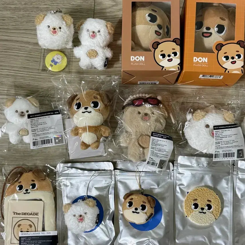 [BUNJANG] Day6 Young K Custom Bundle Set (Including Dannimals, Petit Mals, Keyrings, Badges, and more) / (원가 이하) 데이식스 도운 굿즈 세트 md 데니멀즈 키링 쁘멀 커스텀