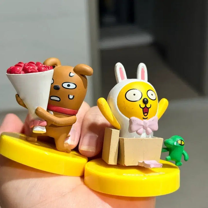 [BUNJANG] Kakao Friends Figure Set (2 Types) / 카카오프렌즈 피규어 2종 세트