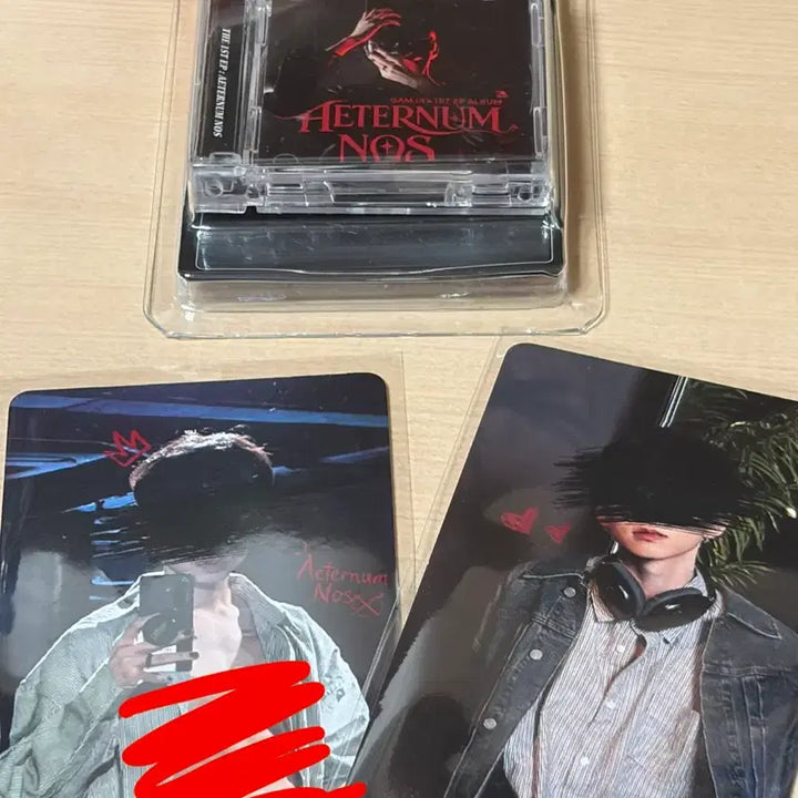 [BUNJANG] Enhypen NFC Album Keyring / 급처) (포카 포함)감제이 NFC 앨범 키링 양도합니다.