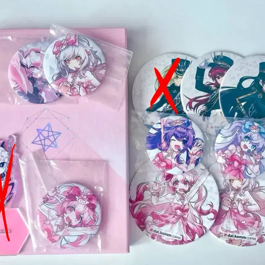 [BUNJANG] Elsword Elstar &amp; Dalcom Coffee Official Goods Bundle / 엘소드 엘스타 및 달콤커피 공식굿즈 일괄 판매