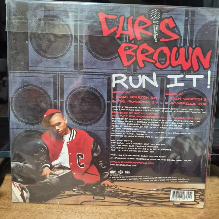 [BUNJANG] Chris Brown Run It! LP (Sealed) / LP (미개봉) 크리스 브라운 Run It!