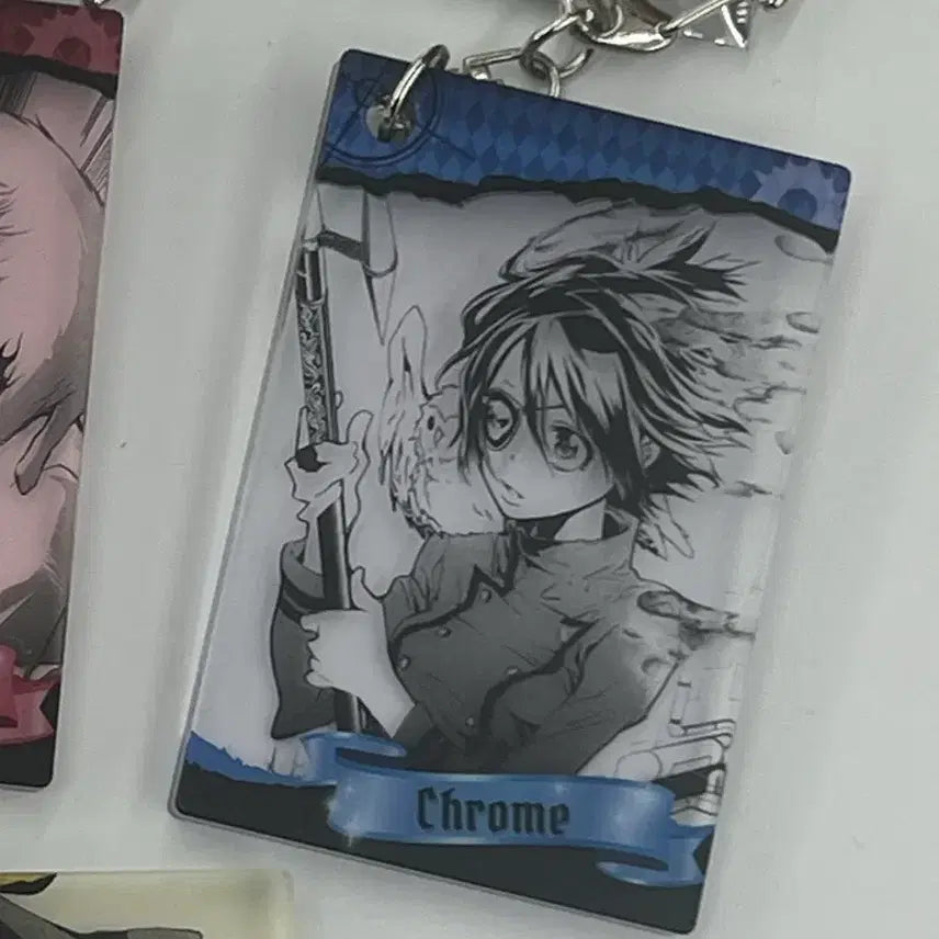 [BUNJANG] Katekyo Hitman Reborn! Chrome Dokuro Acrylic Keychain (Original Art) / 가히리 가정교사 히트맨 리본 아크릴 키링 원화 점프샵 중프샵 크롬